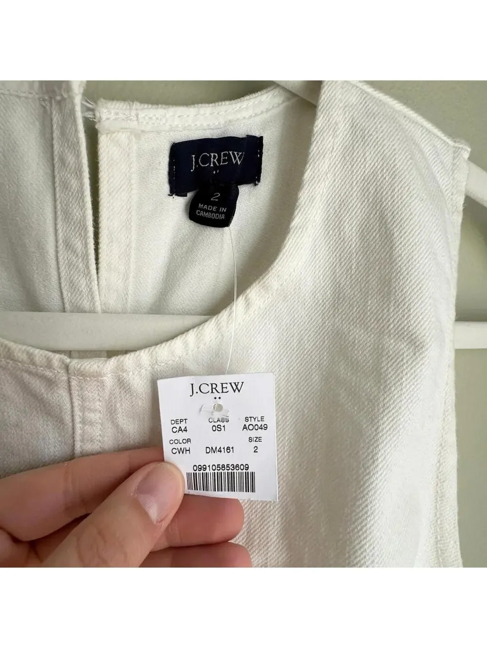 J. Crew crew white